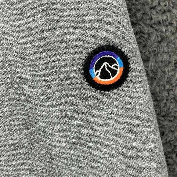 XXL Patagonia Mens Large Fitz Roy Icon Uprisal Sweatpants Joggers GRAVEL HEATHER - Picture 3 of 10